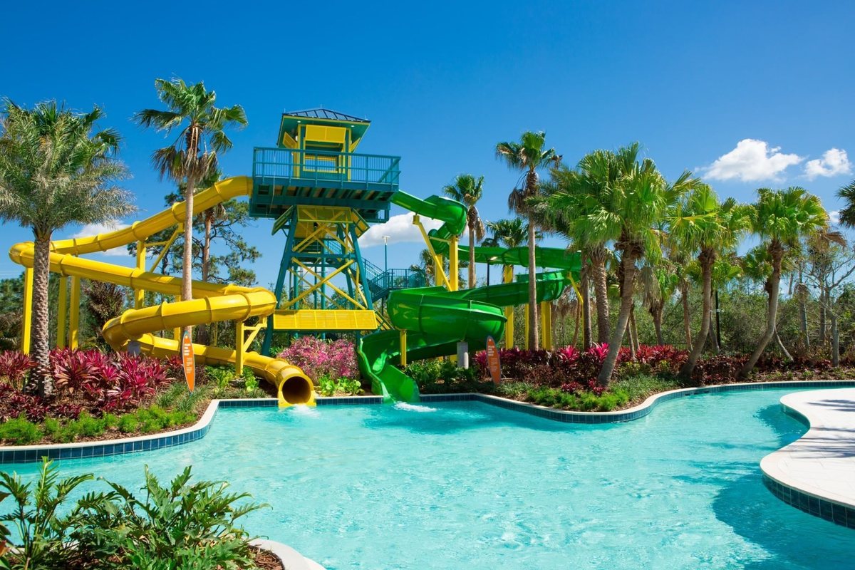 Resort-style pool